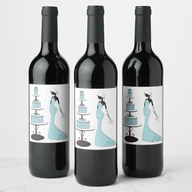 Mantenha ou Design seu próprio rótulo de vinho (Garrafas)