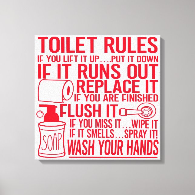 Mantenha ou design sua própria Canvas (Brilho) (Frente)