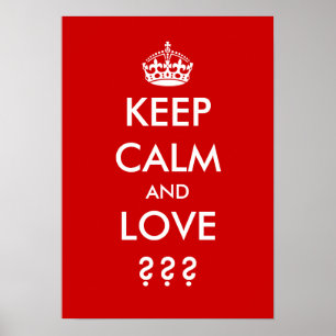 Mantenha posters calmos