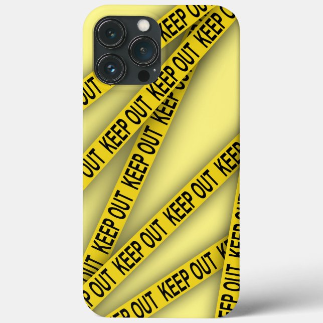 Mantenha-se afastado não atravesse a fita da políc (Verso)