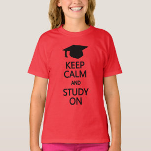 Mantenha-Se Calmo E Estude Camisas E jaquetas