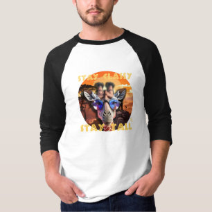 Mantenha-Se Clássico, Seja Alto: Camiseta Inspirad
