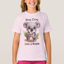Mantenha-se convencido como uma camisa Koala - Cut