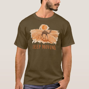 Mantenha-se em Movimento – Camisa Minimalista Vint
