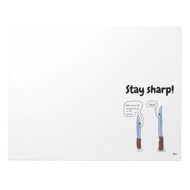 Mantenha-se firme no bloco de notas (Frente)