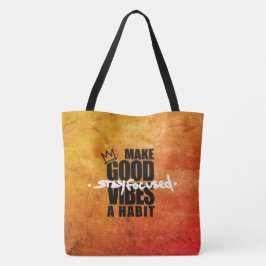 MANTENHA-SE FOCADO | Saco de Tote