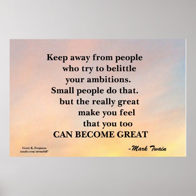 MANTENHA-SE FORA DO POSTER MOTIVACIONAL PESSOAS (Frente)