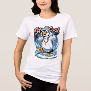 Mantenha-se Legal na Arte Pinguim - Calma no Inver