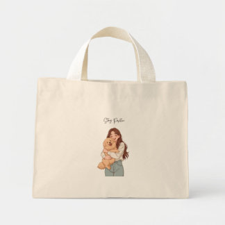Mantenha-se Positivo | Bolsa de mão para amantes d