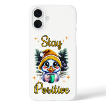 Mantenha-Se Positivo - Cute Dog Coffee Lover iPhon