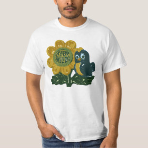 Mantenha sorrir - camisa dos homens