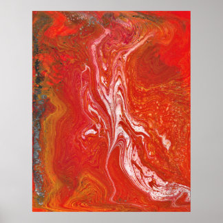 Mantenha Um Impressão Vermelho Vibrante Com 1 Post