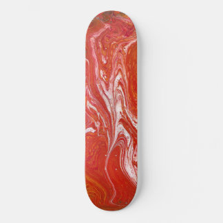 Mantenha Um Piso Vermelho De skate Com 1 Vibrante