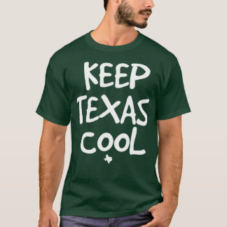 Manter as camisetas escuras Legal do Texas