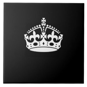 MANTER CALM CROWN em decoração negra