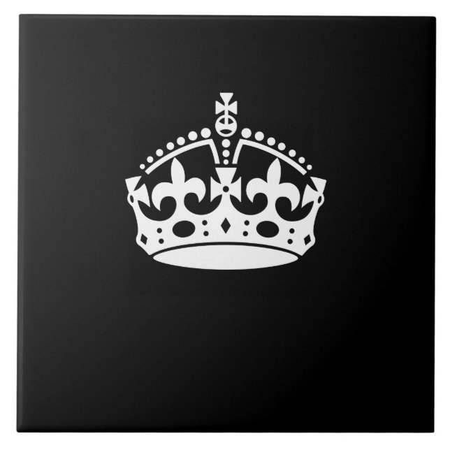 MANTER CALM CROWN em decoração negra (Frente)