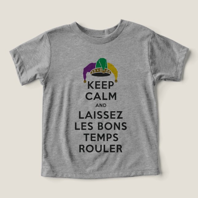 MANTER CALM e LAISSEZ LES BONS TEMPS ROULER (Design frontal)
