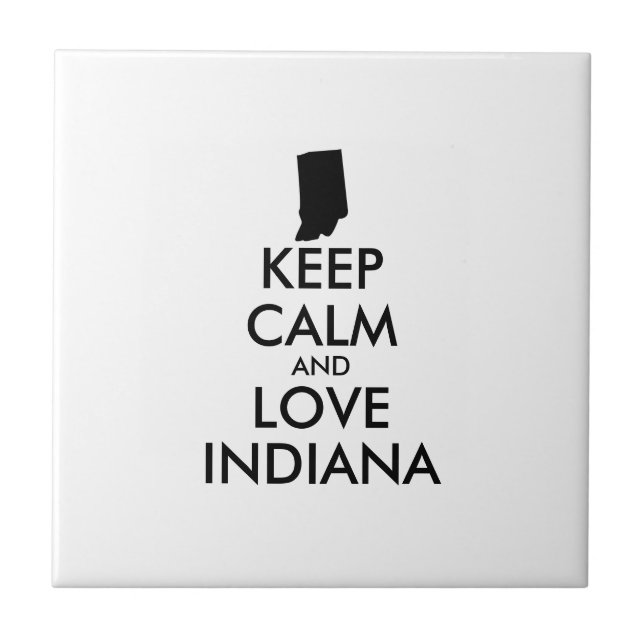 MANTER CALMA E AMOR personalizáveis INDIANA (Frente)