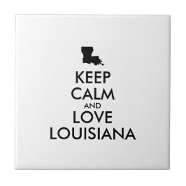 MANTER CALMA E AMOR personalizáveis LOUISIANA