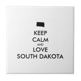 MANTER CALMO E AMOR personalizáveis DAKOTA DO SUL