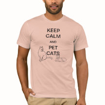 Manter Camisetas de Gatos de Pet
