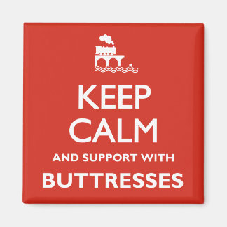 Manter Imã de geladeira Calma