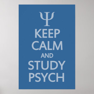 Manter o poster personalizado Psych Calm & Stuch