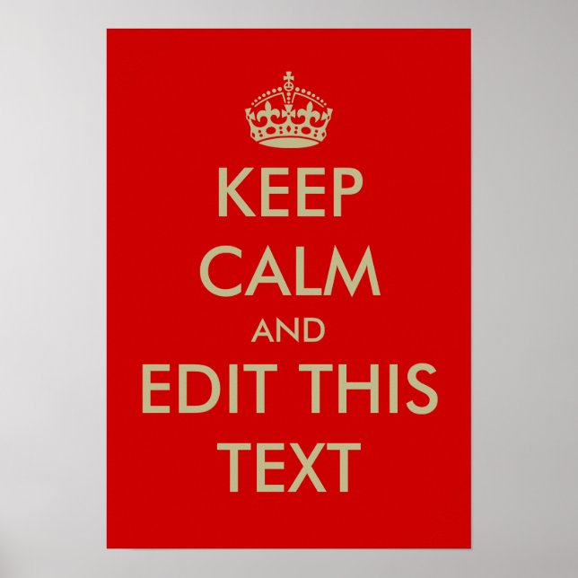 Manter posters calmos (Frente)