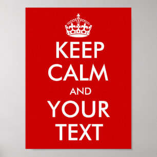 Manter Posters Calmos Cor de fundo personalizáv