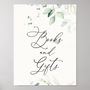 Manuais de Eucalyptus com Aquarela e Poster de pre