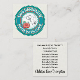 Manual com Cartão de Ocupação SQUARE de Amor