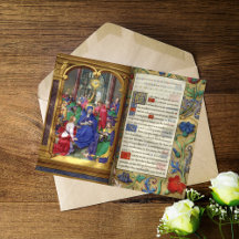 Manuscrito da Cena de Pentecostes Medieval Renasce