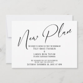 Manuscrito Elegante Novo Plano Simples Anúncio