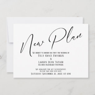 Manuscrito Elegante Novo Plano Simples Anúncio