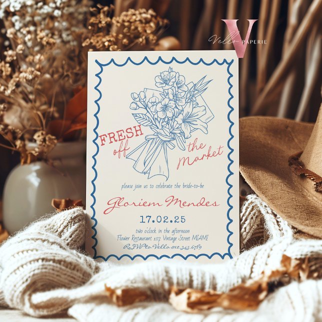 Manuscrito Fresco do Convite para Chá de panela de (Criador carregado)