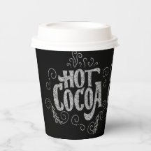 Mão de Cacau quente - Café de dois tons