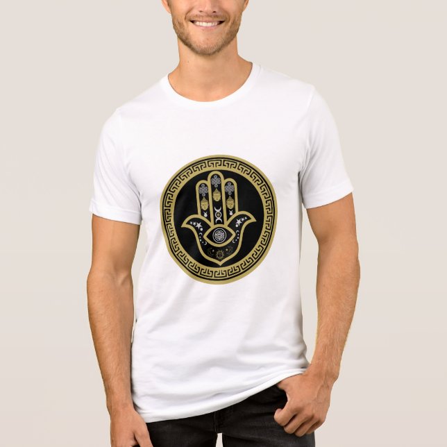 Mão de Hamsa Proteção contra Olho Gordo (Frente)