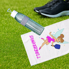 Mão Dinkerbell - Toalha de Esportes de Pickleball Engr