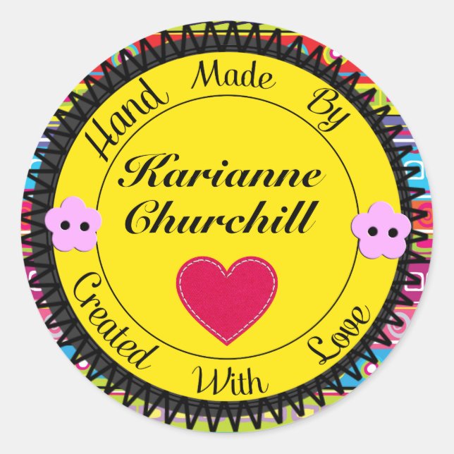 Mão feita por adesivo - SRF (Frente)