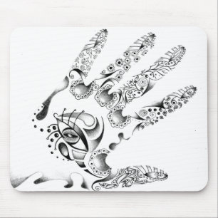 Mão Mousepad do Henna