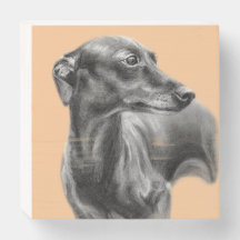 Mão pintada de Greyhound