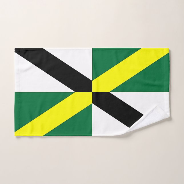 Mão toalha com bandeira de Monterey City, EUA (Toalha de mão)
