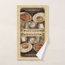 Toalha de Cozinha/Cafe Bonito