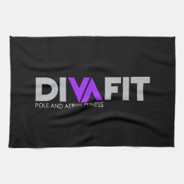 Mão Toalha de DivaFit (escura)