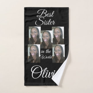 MÃO TOALHA DE FOTOGRAFIA PERSONALIZADA