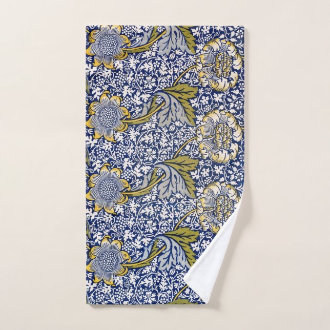 Mão Toalha de mão: WILLIAM MORRIS : KENNET (Toalha de mão)