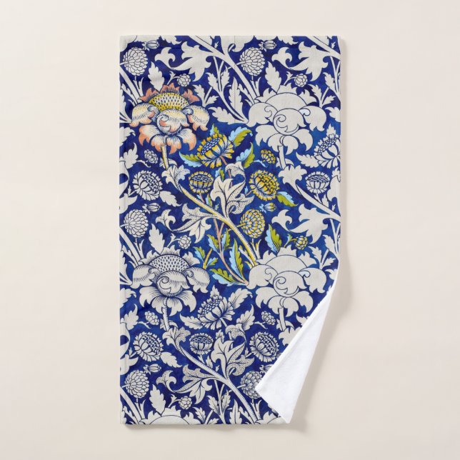 Mão Toalha de mão: WILLIAM MORRIS : WATERCOLOR (Toalha de mão)