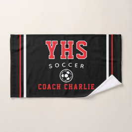 Mão Toalha Personalizada para Treinador de Futebol, Pr