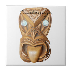 Maori Tiki Face Thunder_Cove