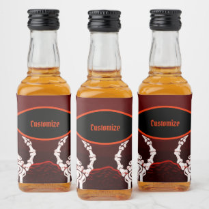 Mãos do Esqueleto Laranja